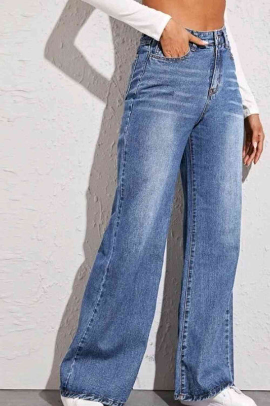 High Waist Wide Leg Jeans  Hot Trends