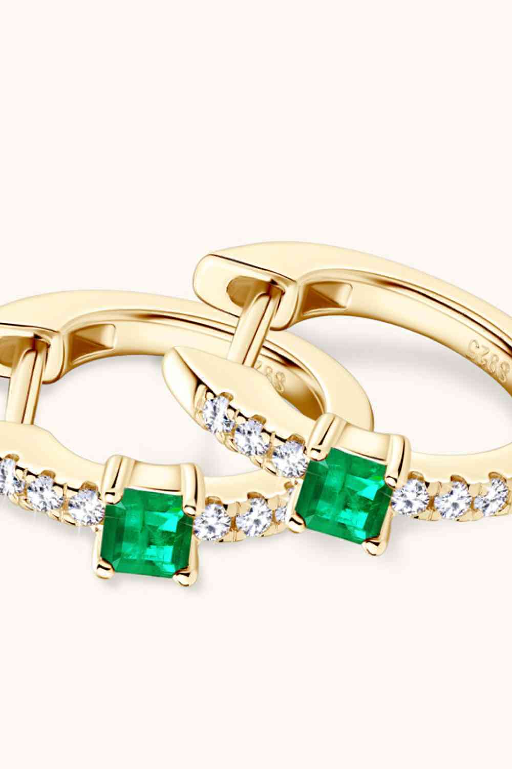 Lab-Grown Emerald Earrings  Hot Trends
