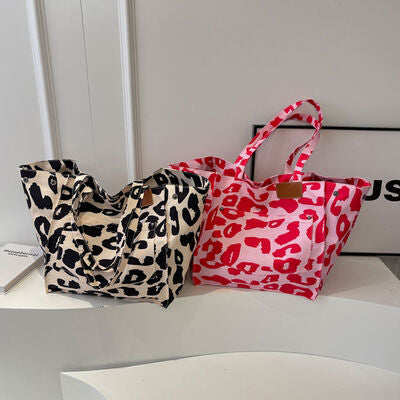 Animal Print Canvas Tote Bag  Hot Trends