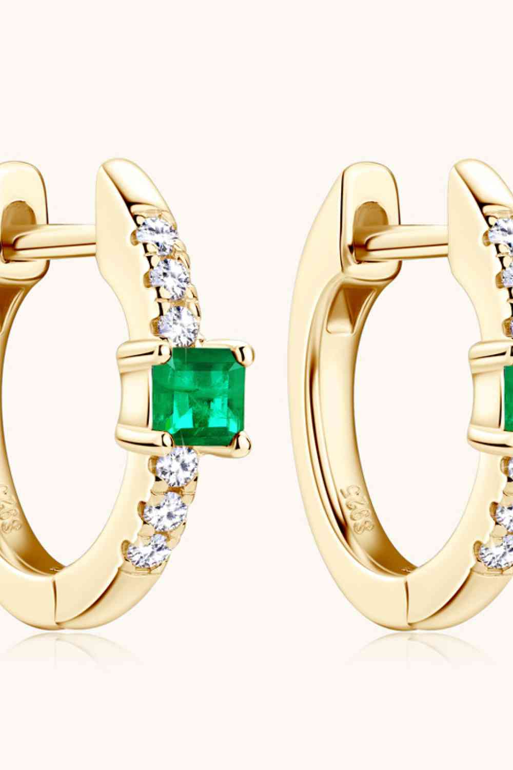 Lab-Grown Emerald Earrings  Hot Trends