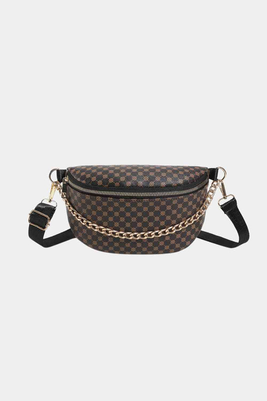 Printed PU Leather Sling Bag  Hot Trends