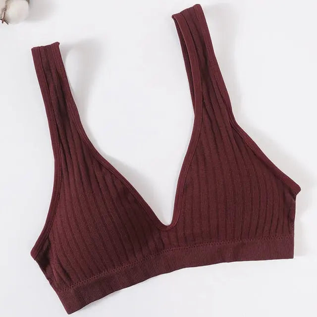 Deep V Backless Sexy Seamless Bra Sports Bras For Women - Hot Trends