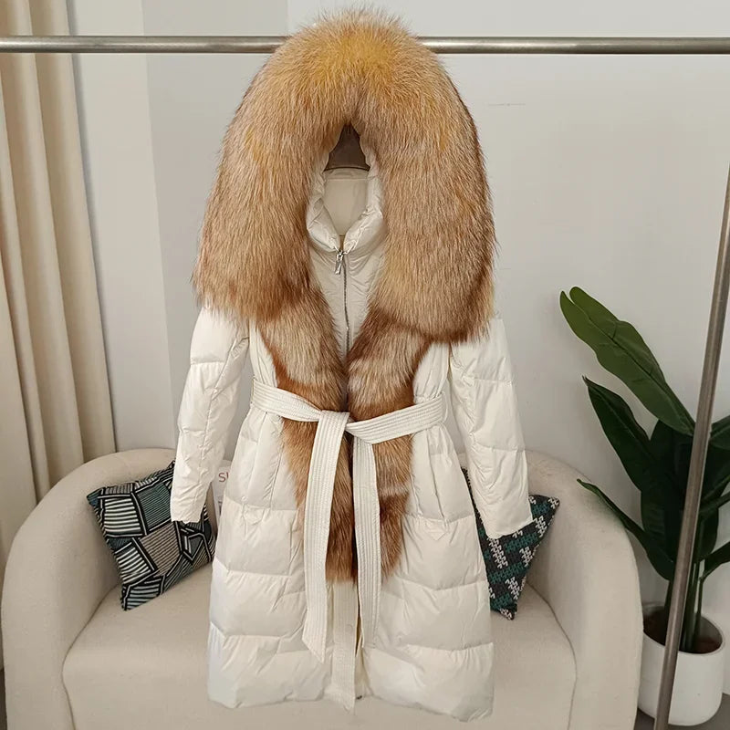 Most demanding snowfall coats winter outfits stylish fur collar coat for  girls 