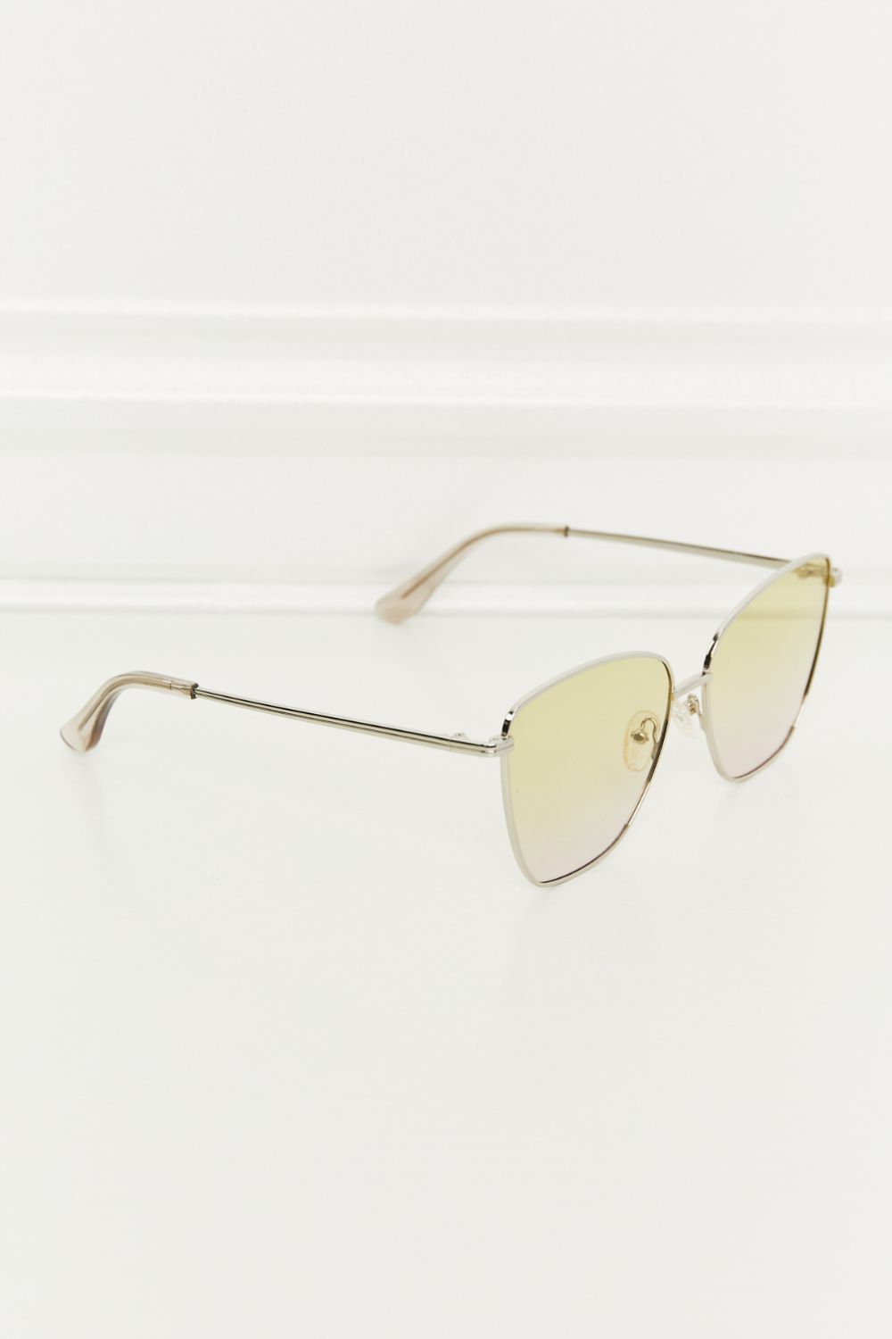 Metal Frame Full Rim Sunglasses Trendsi