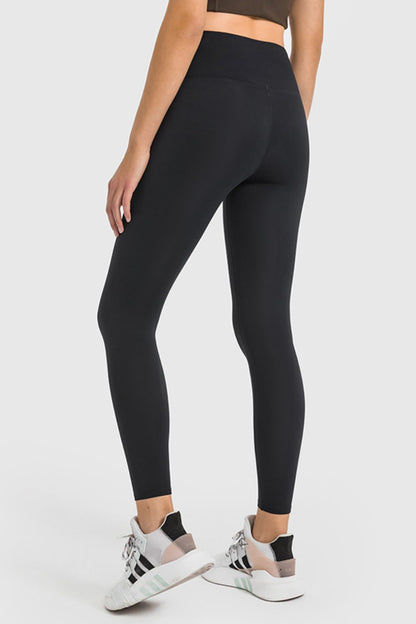 High Waist Ankle-Length Yoga Leggings Trendsi