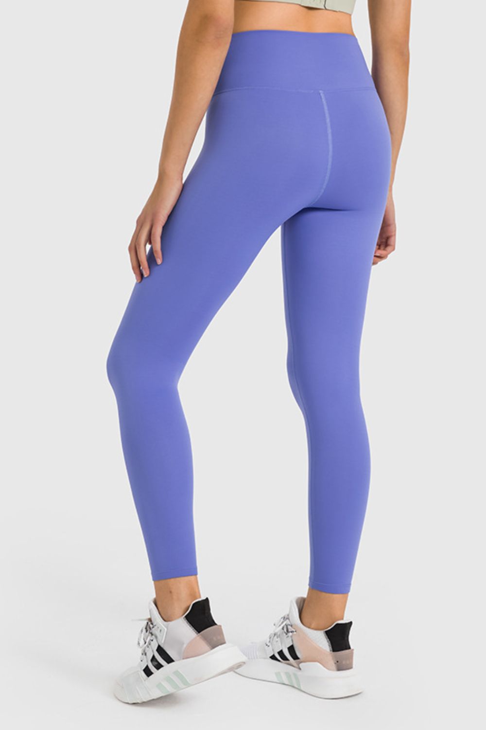 High Waist Ankle-Length Yoga Leggings Trendsi