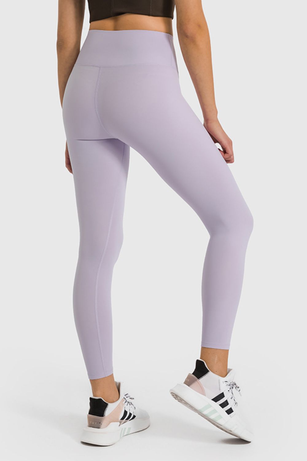 High Waist Ankle-Length Yoga Leggings Trendsi