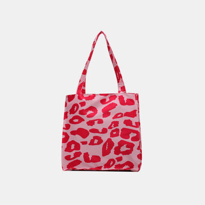 Animal Print Canvas Tote Bag Trendsi