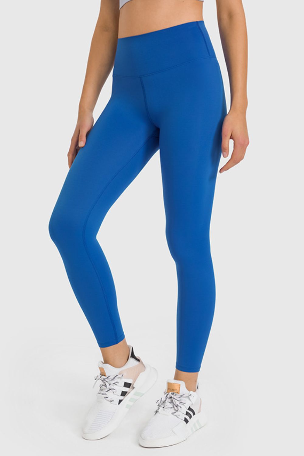 High Waist Ankle-Length Yoga Leggings Trendsi