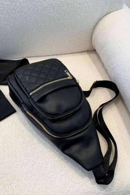 PU Leather Sling Bag Trendsi