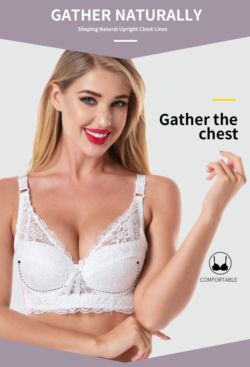 Plus Size bra sexy bralette push up strapless Underwear - Hot Trends – Hot  Trends Online