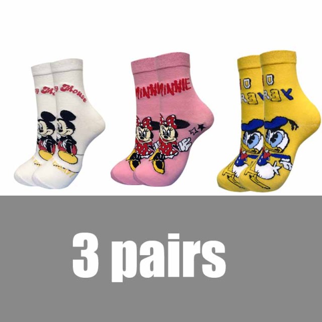 5 Pairs/Lot summer Casual Cute women Socks animal Cartoon Mouse Duck Cotton socks Hot Trends